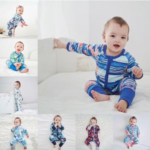 2021 Autumn Spring Jumpsuit Baby Newborn Kids Boys Long Sleeve Cotton Rompers
