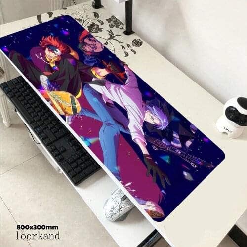 Anime SK8 The Infinity mouse pad lock edge desk mat Keyboard mouse pad Computer Gamer Laptop Notebook Manga carpet mouse pad