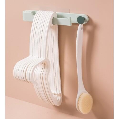 Kitchen Clothes Hangers Closet Organizer Space Saving Clothes Rack Multi-function Clothes Drying Rack Storage Organizer