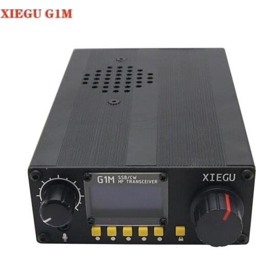 New XIEGU G1M Portable QRP HF Transceiver SDR Transceiver Multi-band SSB CW AM Modes