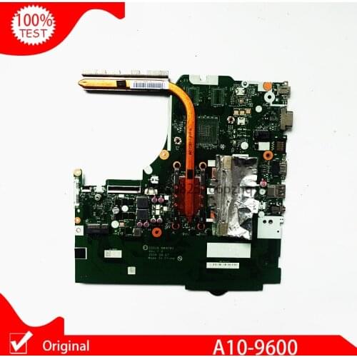 Original For Lenovo 310-15ABR laptop motherboard CG516 NMA741 A10 CPU A10-9600 4G RAM 5B20L71657