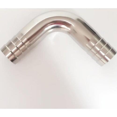 19mm 3/4" Hose Barb SUS 316L Stainless Steel Sanitary 90 Degree Elbow Pipe Fitting Home Brew Beer Wine