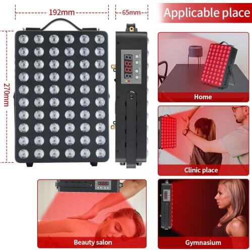 Red Light Therapy 300W Red Therapy Light 660nm 850nm Near Infrared Light Therapy Devices for Pain Relief Skin Health