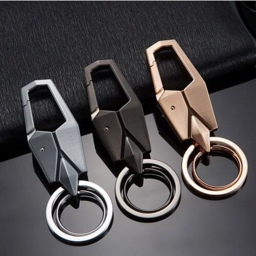 High-End Metal Car Key Ring for Business for Suzuki Sx4 Kia Optima K5 Audi A3 Volkswagen BMW E46 Keychain Pendant Auto Key Chain