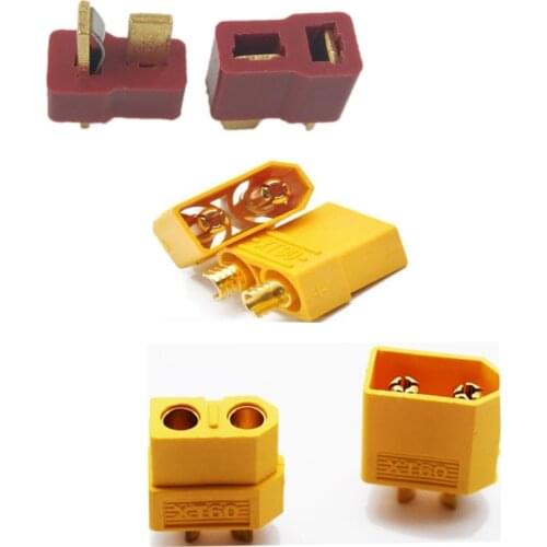 XT60 XT90 T Piug Male Female Connectors Imax B6 Battery Balance Charger Accessory RC Lipo/NI-CD Battery Charging