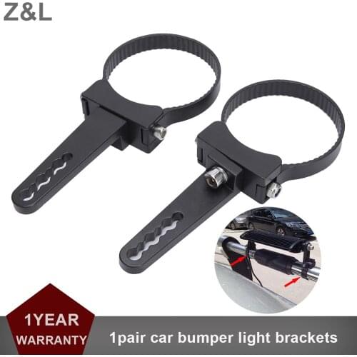 1-3 Inch Offroad Light Bracket Car Bumper Round Bullbar LED Light Bar Rotate Clip Holder Bull Bar Driving Work Lamp Clamp Holder