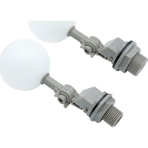 1 pcs Plastic DN15 1/2'' DN20 3/4'' Inch Adjustable Float Ball Valve Water Control Switch For Water Tower Water Tank