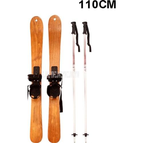 110cm Solid Wood Snowboard Outdoor Sport Professional Snow Skiing Board Deck Snowboard Sled Adult Children Ski board JS-236