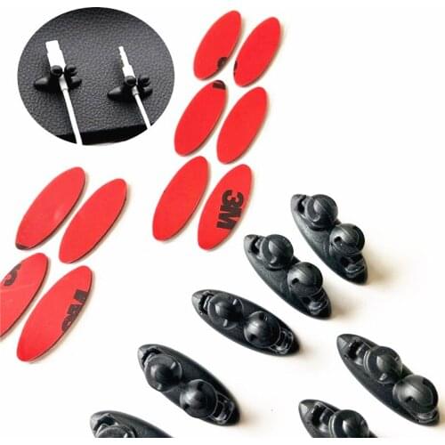 8pcs Car Wire Clip Stickers for FIAT 500 Tipo Punto Freemont Cross Coroma Panda Idea Palio Fastback Fullback Strada