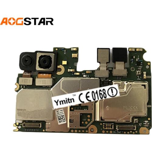 Aogstar Electronic Panel Mainboard Motherboard Unlocked With Chips Circuits Flex Cable For Huawei Y9 2018 FLA-AL10 LX1 LX2