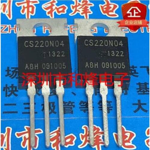Free shipping 20PCS CS220N04 TO-220 40V 220A