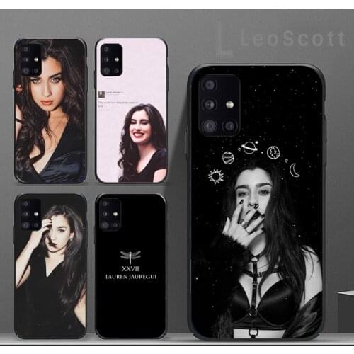Fifth Harmony Lauren Jauregui Bling Phone Case For Samsung A50 A51 A71 A20E A20S S10 S20 S21 S30 Plus ultra 5G M11
