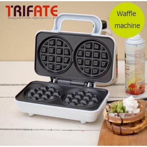 Multifunction stainless steel household thick waffle machine muffin machine cake machine breakfast waffle maker