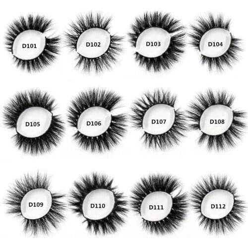 SOQOZ Eyelashes Luxury 3D Mink Hair Lashes Hand Made Fluffy Mink False Eyelashes Volume Fake Eye Lashes Makeup