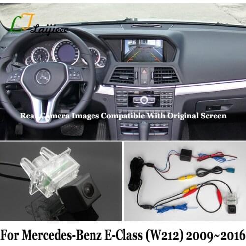 Reverse Camera For Mercedes Benz E Class W212 S212 C207 2009~2013 to 2016 OEM Display Screen / HD Car Rear View Backup Cameras