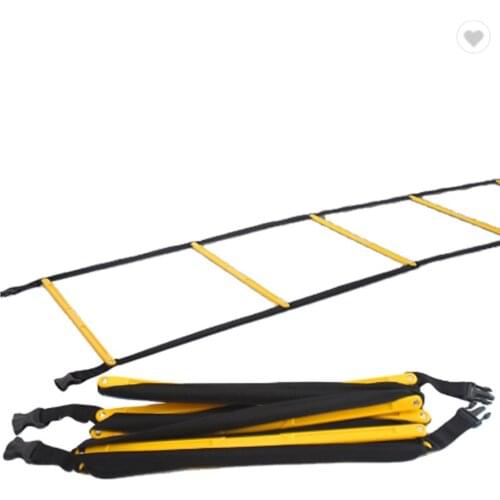 Factory wholesale high quality soccer training equipment agility ladder football agility speed fixed rungs ladder