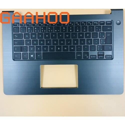 Brand new laptop BR backlight keyboard for DELL VOSTRO14-5000 5468 V5468 palmrest assembly /w backlit keyboard