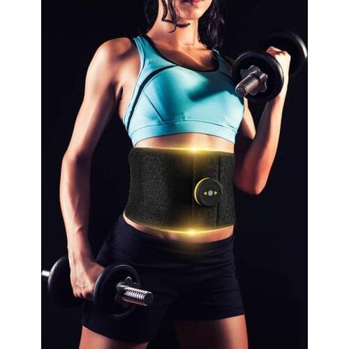 Muscle Stimulator Electric Abdominal Slimming Belt Muscle Stimulator To Lose Weight New Smart EMS Fitness Vibration Belt Unisex