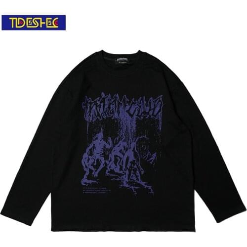 TIDESHEC Men's Long T-shirts