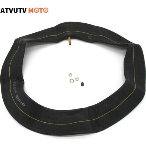 2.5/3.0-14 Electric Bike Inner Tube E-bike Tires Electric Bicycle Butyl Rubber Inner Tube with Metal Valve