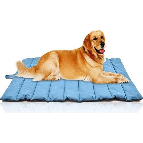 Waterproof Pet Bed Soft Cushion 66*109CM Large Size Home Outdoor Travel Folding Pad Excellent Quality Mat For Medium Big Dogs