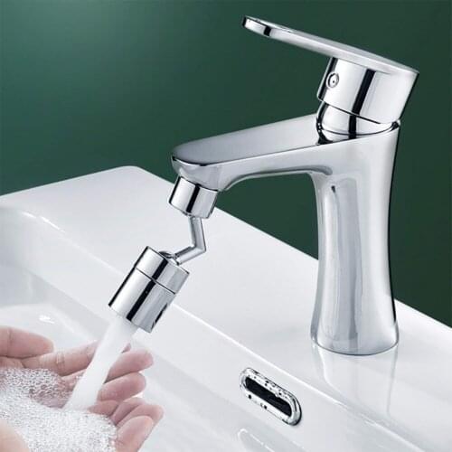 Tap Faucet Aerator 720D Rotation Universal Splash-proof Swivel Water Saving Faucet Water Saving Bathroom Filter Foamer Aerators