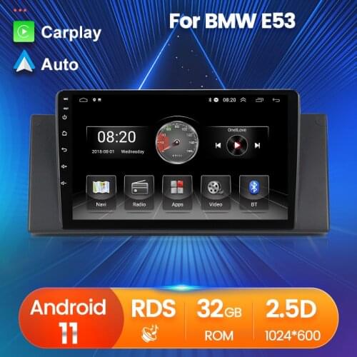 Car GPS Radio player For BMW E53 X5 E39 Android systerm Multimedia 2.5D touch screen video stereo