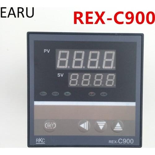 Free Shipping RKC PID Temperature Controller REX-C900 Universal Input Multi-input SSR Relay Output 96*96mm Thermostat Regular