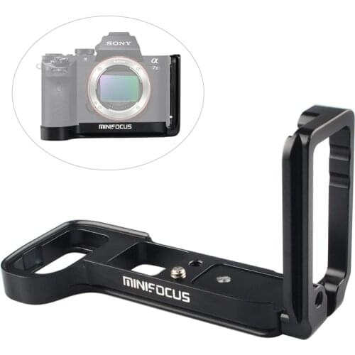 MINIFOCUS Quick Release A7R3 L-Plate for Sony A7M3 L-Bracket for Sony A7 III /A7R III A9 / a7R3 Mirrorless Camera