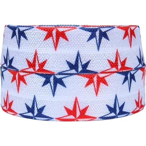 FLRA ElasticStar printing elastic for DIY baby headband and girl hair accessories