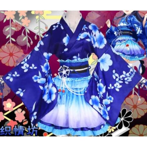 Anime Love Live Cosplay Costumes Kousaka Honoka Sonoda Umi Nishikino Maki Kimono Cosplay Costumes Love Live Yukata
