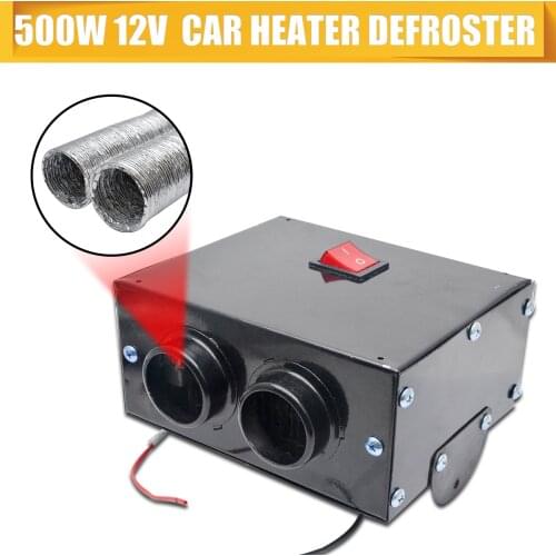 Windscreen Defroster Car Heater 12V 500W Fan Warmer Demister For Car Truck Universal