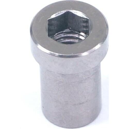 M6x11.5mm Ti GR5 Titanium Allen Head Pivot Nut For Bicycle Caliper Brakes