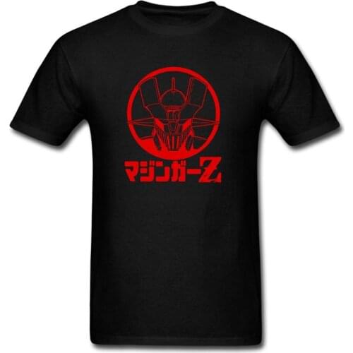 Majinga Zetto Mazinger Z T Shirts Men Anime Old Classic Manga Robot Movie Printed tee USA size