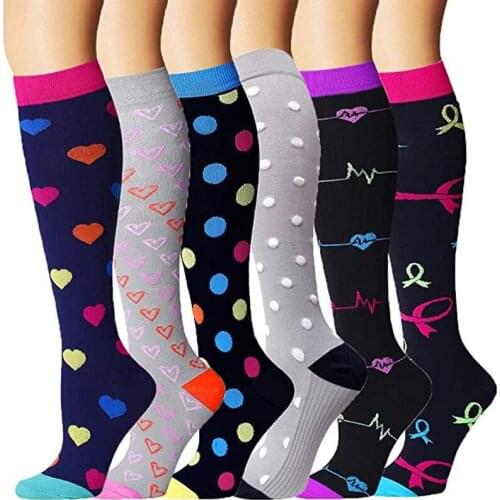 Men Women Compression Socks Fit For Sports BEST Graduated Athletic & Medical For Running, Flight, Travels,pregnancy Edema Socks