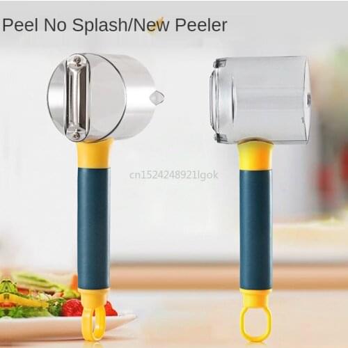 New Storage Fruit Peeling Knife Multi-function Storage Stainless Steel Peeling Knife Apple Potato Peeling Artifact