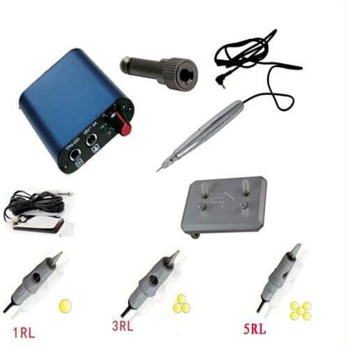 Tattoo permanent makeup pen kit tattoo equipment kits henna tattoo for eyebrows cosmetic tattoo machine