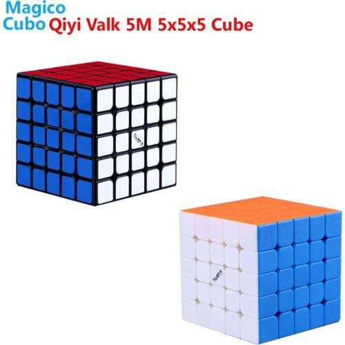 Qiyi XMD Valk 5M 5x5x5 Magnetic Magic Speed Cube Professional valk 5 M Magnets 5x5 Puzzle valk5m Cubo Magico Toys For Adults