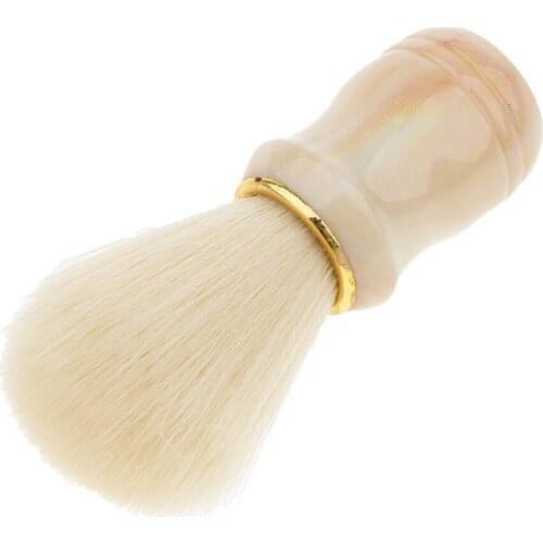 Facial Neck Dust Cleansing Bristle Mens Shaving Brush Hair Removal Tool