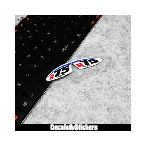 NO.L081 R75 SHAPE RR4 RX7X 3M Reflective Stickers MOTO GP Glass Sticker Waterproof Decals Racing Motorcycle Helmet
