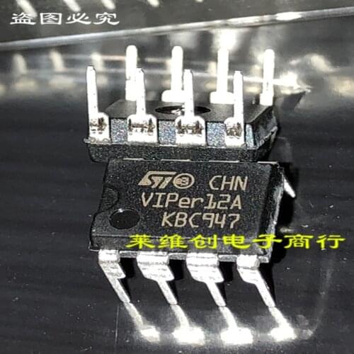 Only original VIPER12A VIPER12 P-E DIP-8 imported power chip