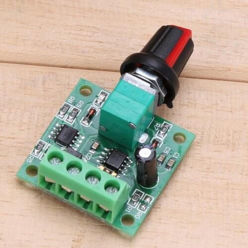DC 1.8V 3V 5V 6V 12V 2A PWM Motor Speed Controller Low Voltage Motor Speed Control Switch PWM Adjustable Drive Module