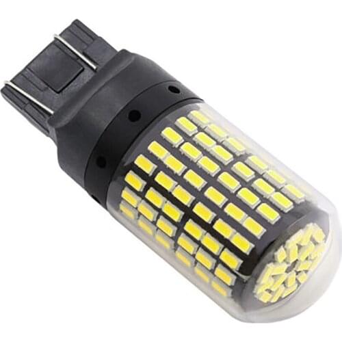 12V LED Bulbs 144SMD Light Replacement Reverse T20 Turn Signal 2x 6000K 7443 7440