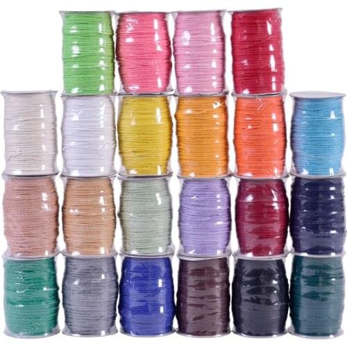 3mm Cotton Baker Twine Rope Cord for Wedding Party Decoration Gift Wrapping DIY Handmade Craft Accessories 100Meters/roll