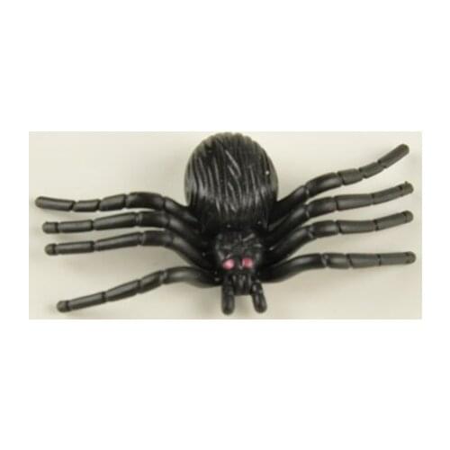 5-20pcs Plastic Artificial Spider Insect Animal Model Prank Funny Trick Joke Toys Party Halloween Haunted House Prop Decor