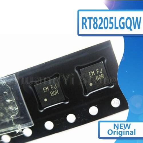 5pcs/lot 100% New RT8205LGQW RT8205LZQW RT8205L (EM EC EM DA,EM DB,EM...) QFN-24 Chipset