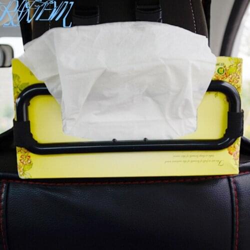 Auto Car Accessories Sun Visor Tissue Paper Box For Lexus NX IS ISF GS RX RX300 RX350 ES IS250 ES350 LX570 CT200 Accessories
