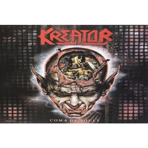 D0842 KREATOR Coma of Souls Album Cover Silk Fabric Poster Art Decor Indoor Painting Gift