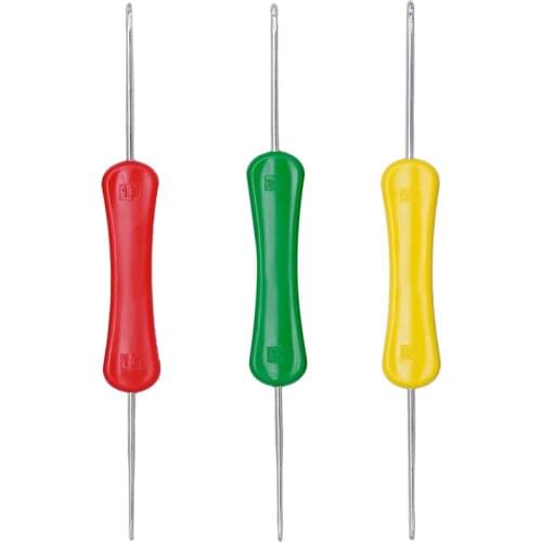 KAOBUY Multicolor Double-Ended Crochet Hook Knitting Needles Sweater Weave Tools For Crochet Lovers DIY Craft