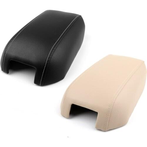 Artudatech Synthetic Leather Center Console Lid Armrest Cover For Volvo XC90 2003 2004 2005 2006 2007 2008 2009-2014 Parts